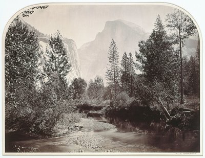 Taysayac, Half Dome, 4967 Fuß, Yosemite von Carleton E. Watkins